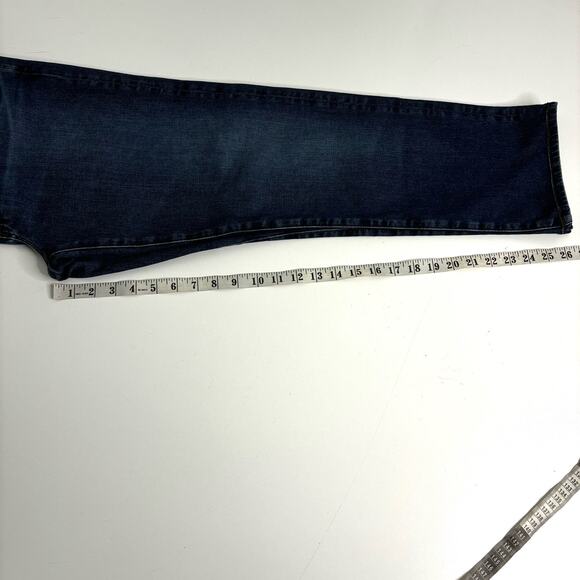 AG Adriana Goldschmeid The Graduate Tailored Leg Dark Wash Jeans 33 x 26 - Picture 5 of 11